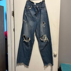 Urban Outfitters High Rise Baggy Jeans